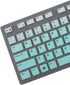 Keyboard Cover Skin for Dell KM636 KB216 KB216t KB216d KB216p Wired & Wireless Keyboard, Dell Optiplex 5250 3050 3240 5460 7450 7050, Dell Inspiro...